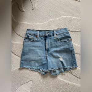 Levi’s high rise shorts